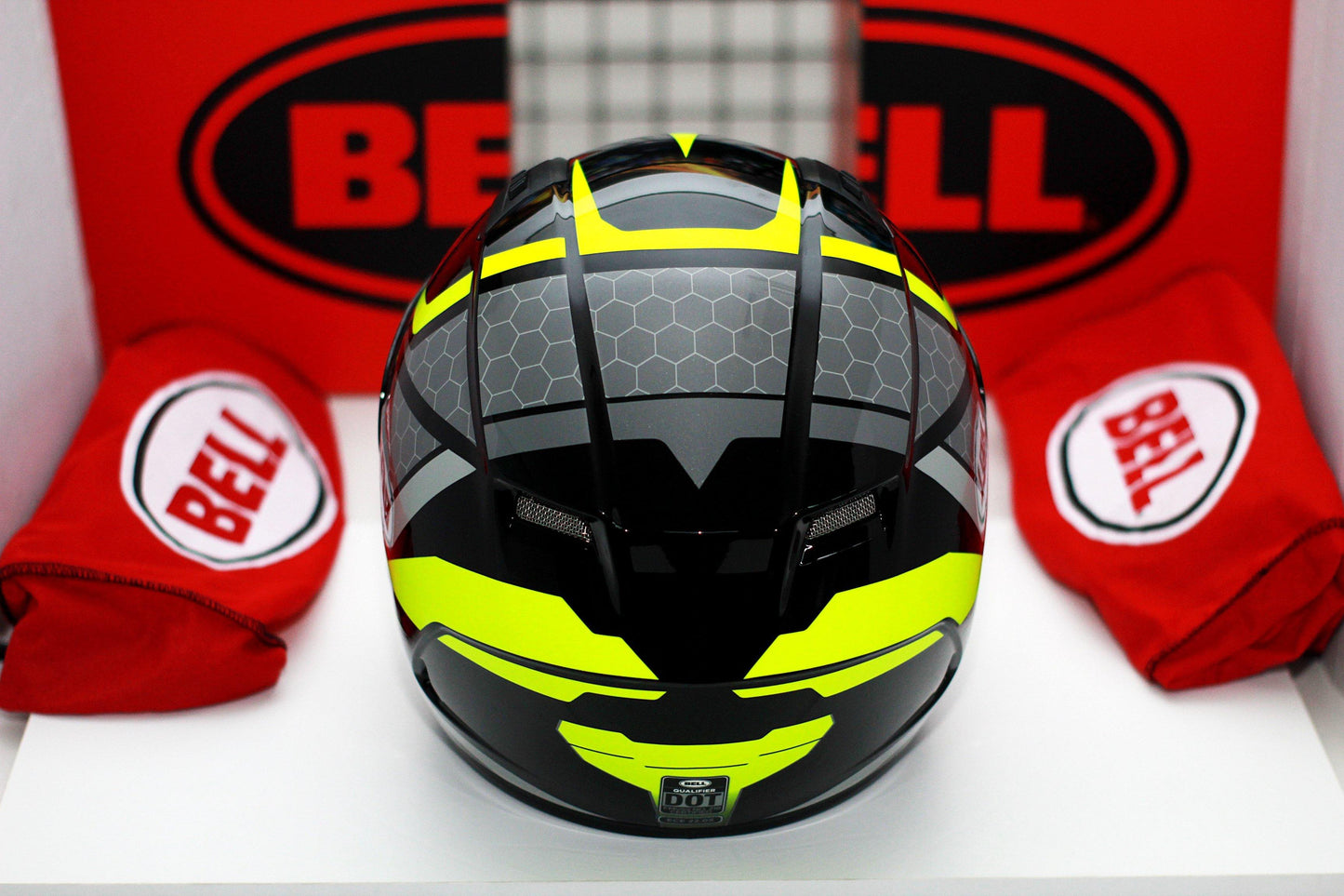 Bell Qualifier (Flare Gloss Black/Hi-Viz) - Durian Bikers