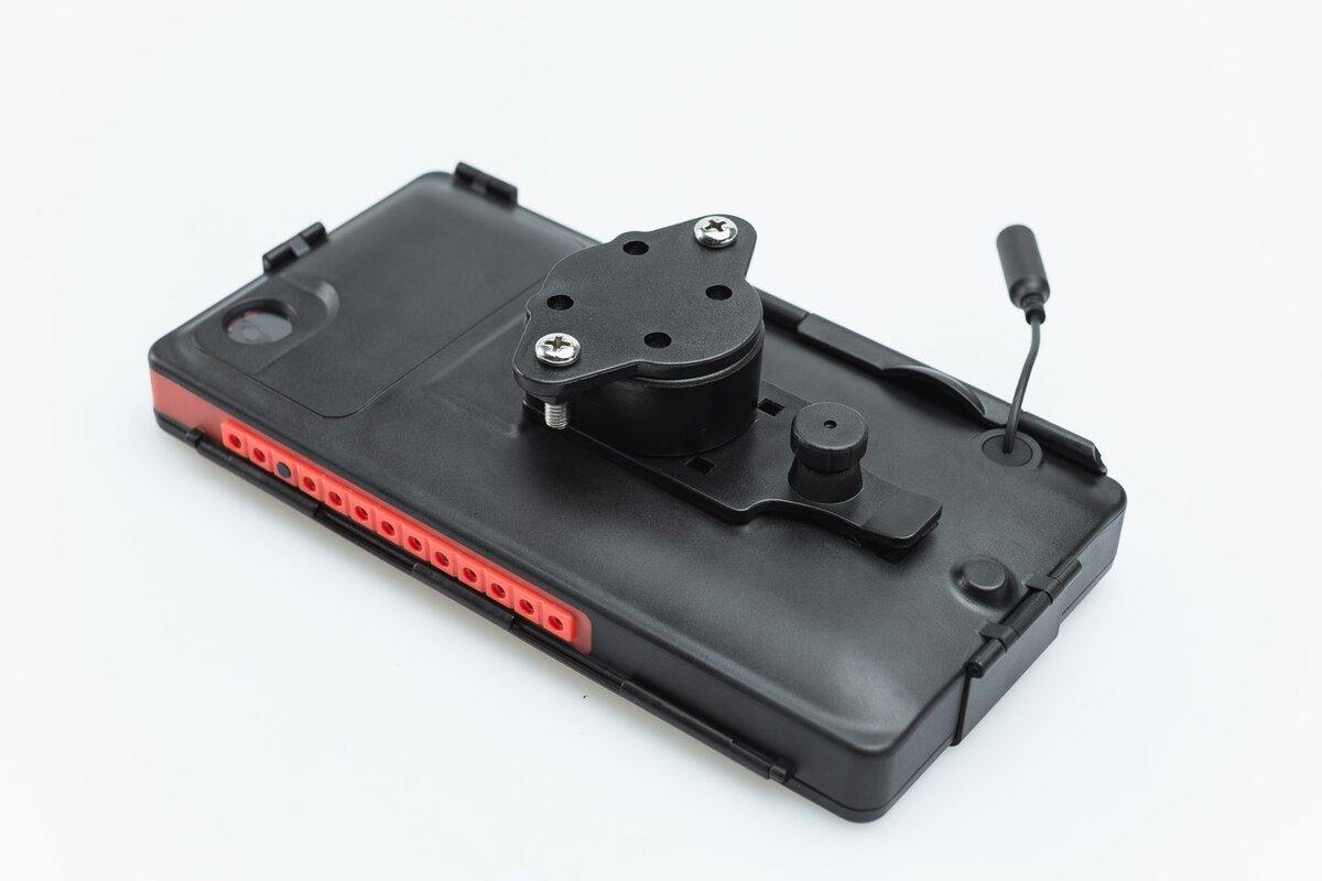 SW Motech Hardcase iPhone 6/6s Plus Splashproof For GPS Mount (Black) - Durian Bikers