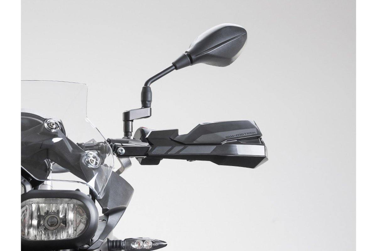 SW Motech Kobra Handguard Kit (Black) fits for Kawasaki Versys 650 ('07-) - Durian Bikers