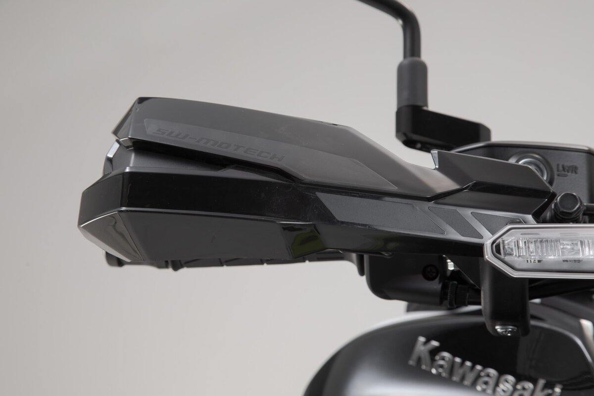 SW Motech Kobra Handguard Mounting Kit (Black) for 22 mm handlebars (1 point attachment) - Durian Bikers