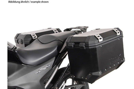 SW Motech EVO Side Carriers (Black) fits for Honda NC700 S/X ('11-), NC750 S/X ('14-'15) - Durian Bikers