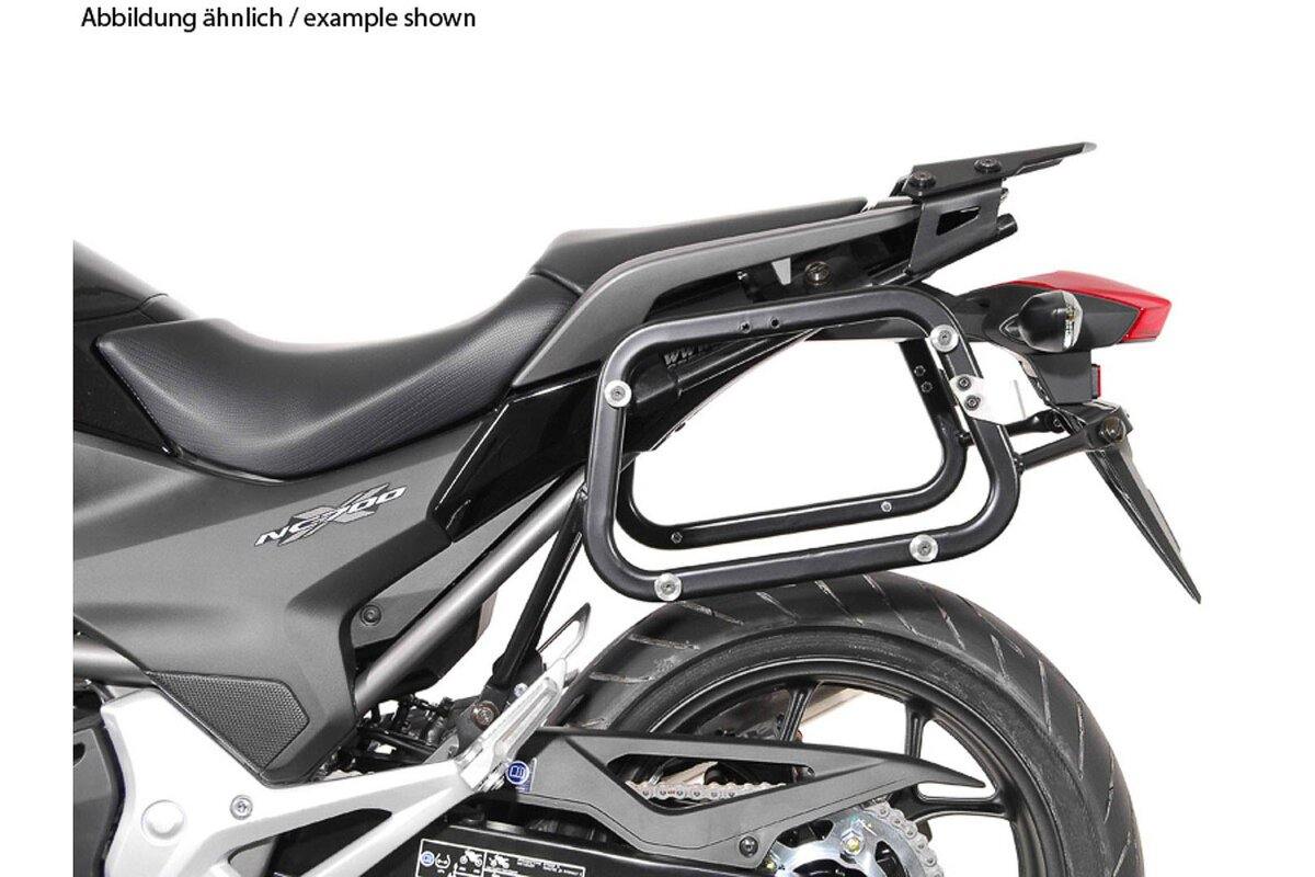 SW Motech EVO Side Carriers (Black) fits for Honda NC700 S/X ('11-), NC750 S/X ('14-'15) - Durian Bikers