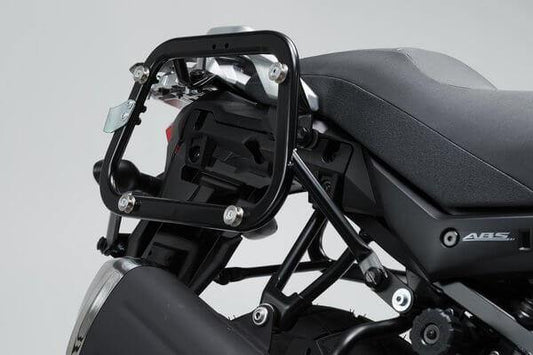 SW Motech EVO Side Carriers (Schwarz) fits for Suzuki DL 650 ('17-) - Durian Bikers