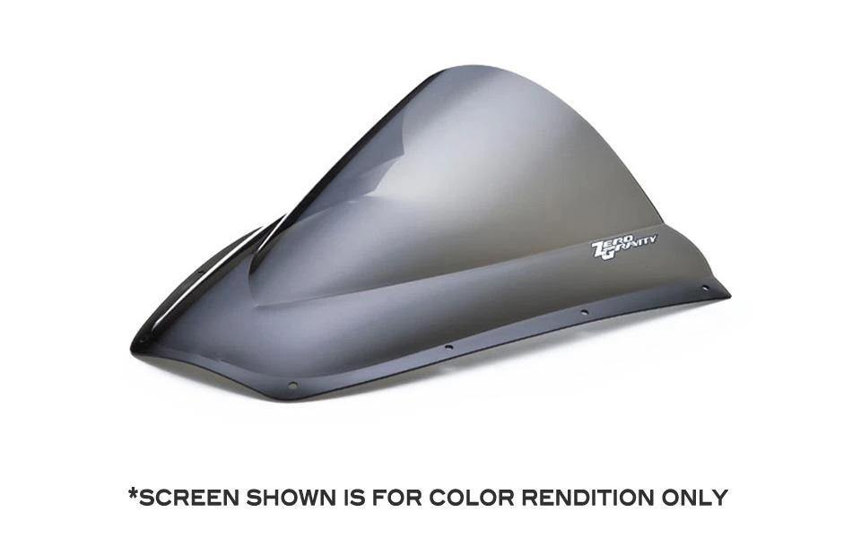 Zero Gravity Double Bubble Windscreen fits for Kawasaki Ninja 250R & Ninja 400 (Light Smoke) - Durian Bikers