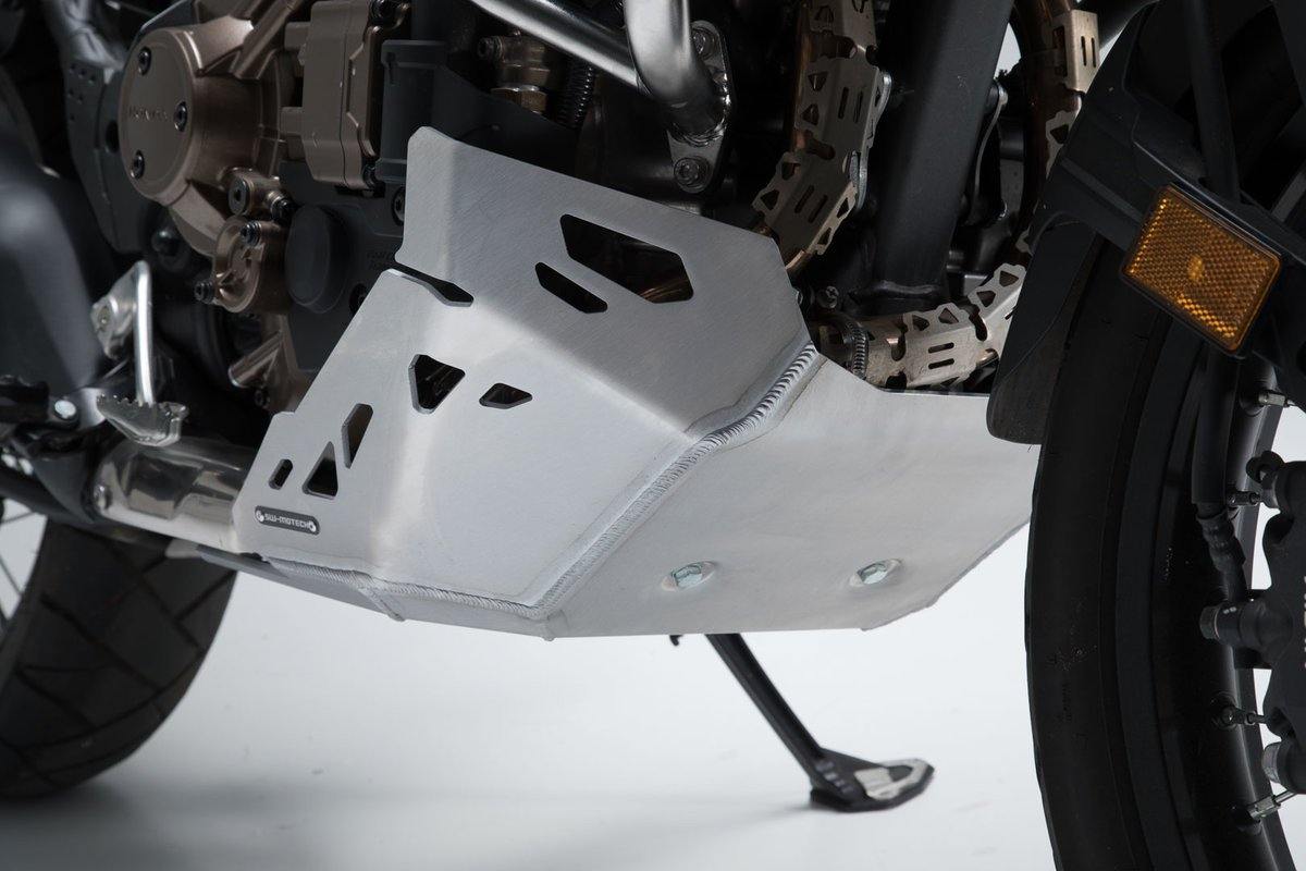 SW Motech Engine Guard (Silver) fits for Honda CRF 1000 L Africa Twin ('15-) - Durian Bikers
