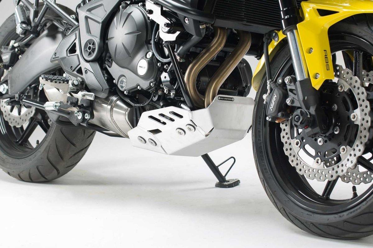 SW Motech Engine Guard (Silver) fits for Kawasaki Versys 650 ('15-) - Durian Bikers