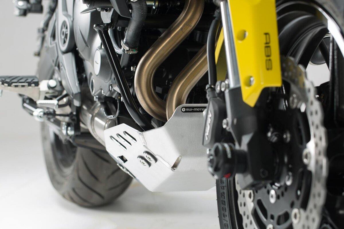 SW Motech Engine Guard (Silver) fits for Kawasaki Versys 650 ('15-) - Durian Bikers