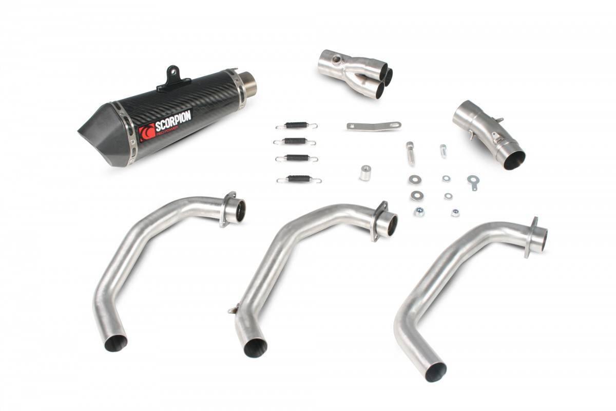 Scorpion Exhaust fits for Yamaha MT-09 ('13-'20) (Serket Taper Full System) - Durian Bikers