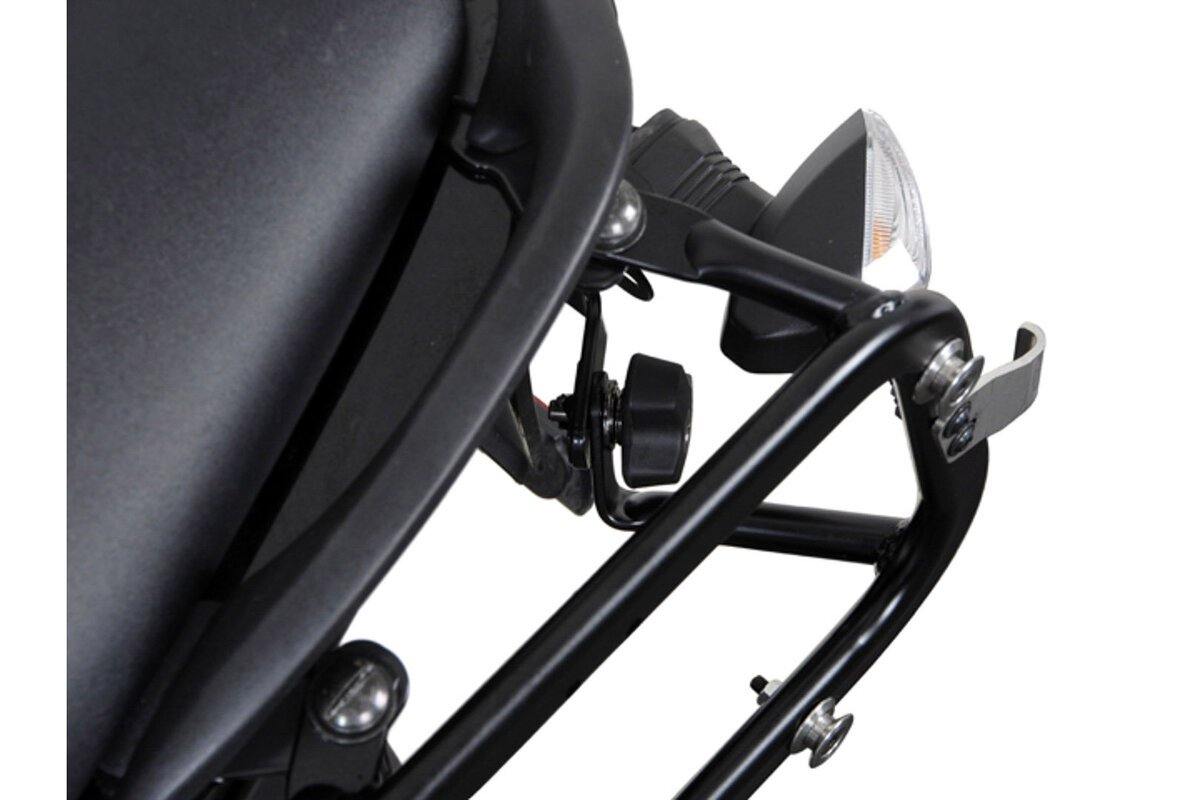 SW Motech Anti Theft Protection for Evo Carrier (Quick Lock Function / 2 Matching Locks / 2 Keys) - Durian Bikers