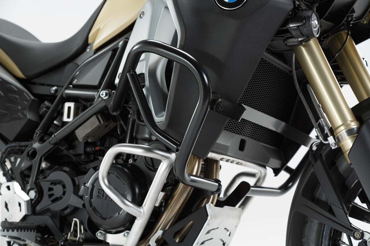 SW Motech Crash Bar (Black) fits for BMW F 800 GS Adventure ('13-) - Durian Bikers