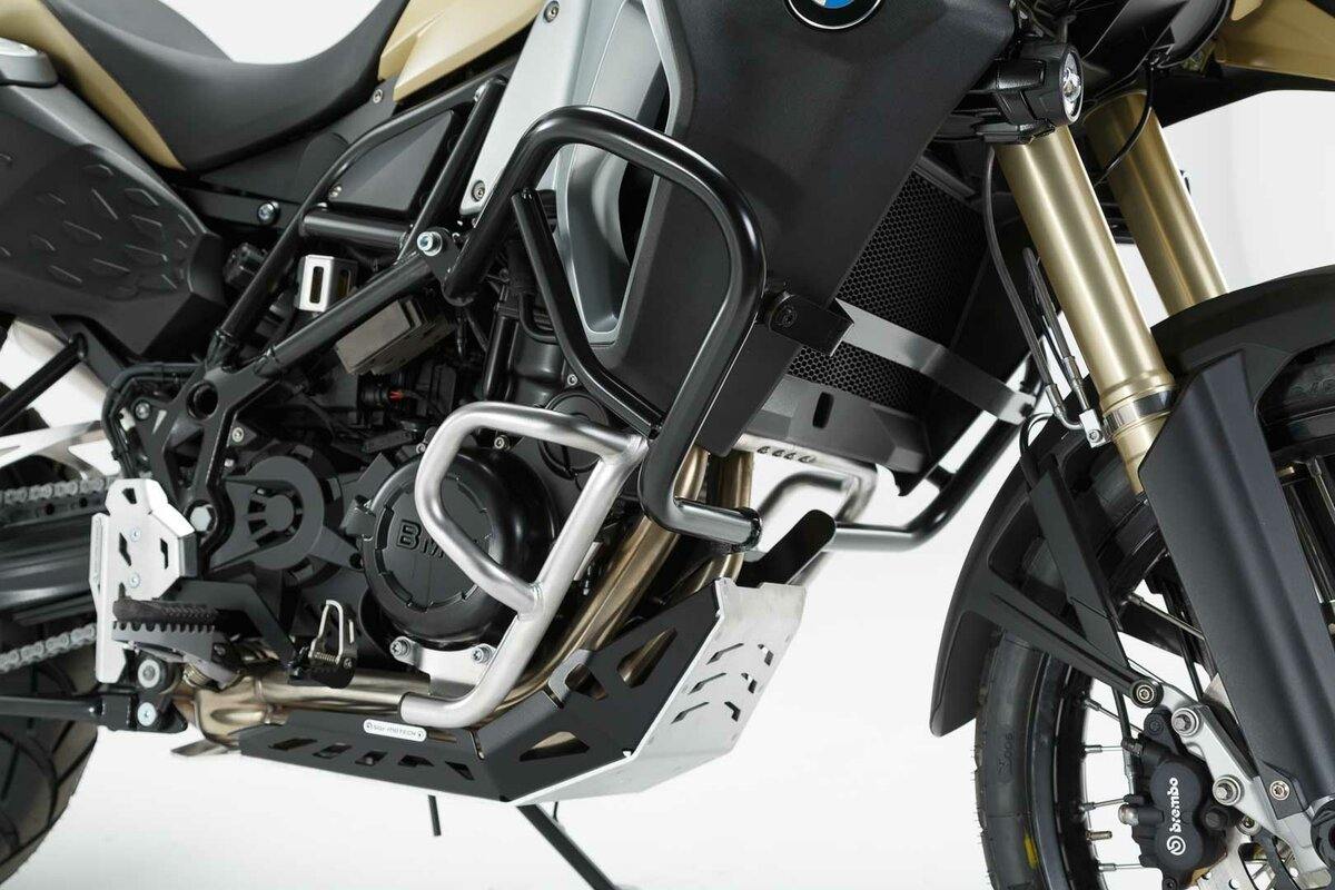 SW Motech Crash Bar (Black) fits for BMW F 800 GS Adventure ('13-) - Durian Bikers
