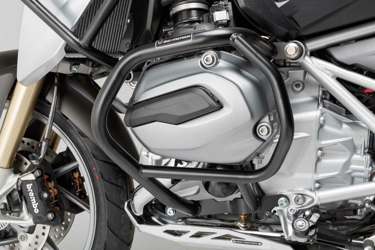 SW Motech Crash Bar (Black) fits for BMW R 1200 GS LC ('13-) / Rallye ('16-) - Durian Bikers