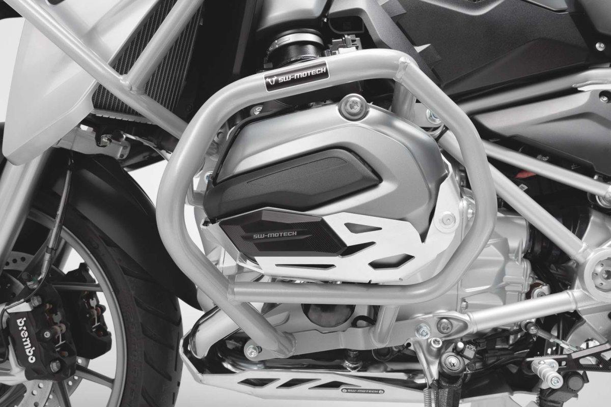 SW Motech Crash Bar (Silver) fits for BMW R 1200 GS LC ('13-) / Rallye ('16-) - Durian Bikers