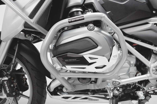 SW Motech Crash Bar (Silver) fits for BMW R 1200 GS LC ('13-) / Rallye ('16-) - Durian Bikers