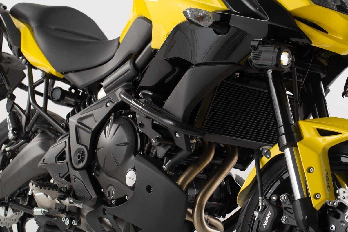 SW Motech Crash Bar (Black) fits for Kawasaki Versys 650 ('15-) - Durian Bikers