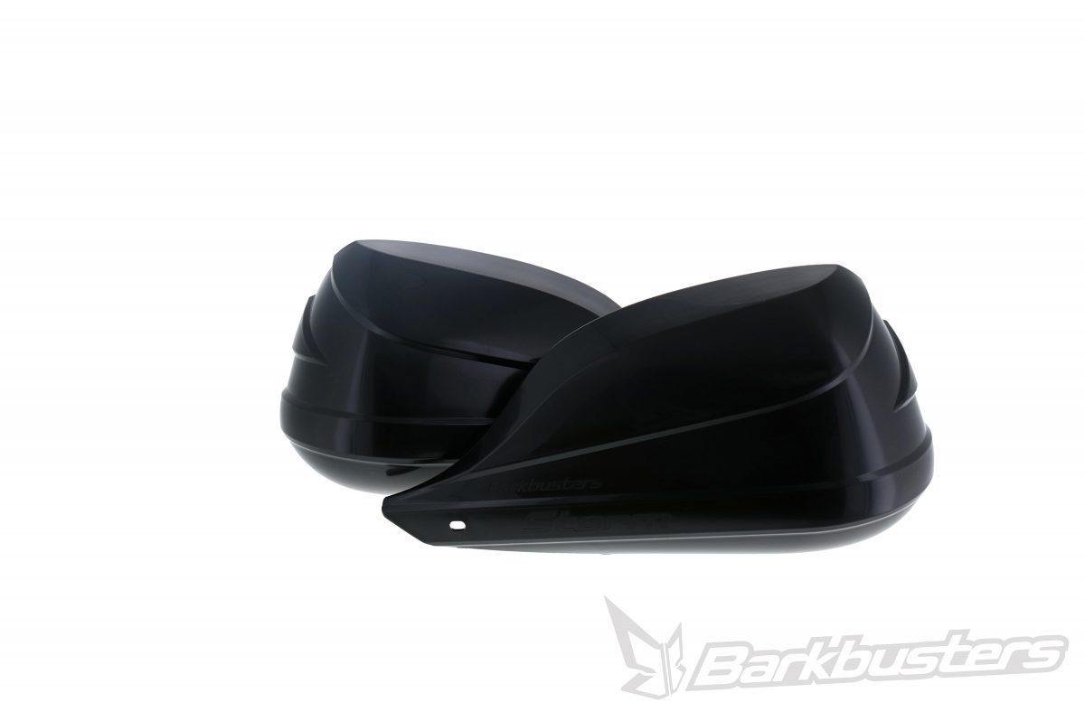 Barkbusters Storm Plastic Guards (Black) - Durian Bikers