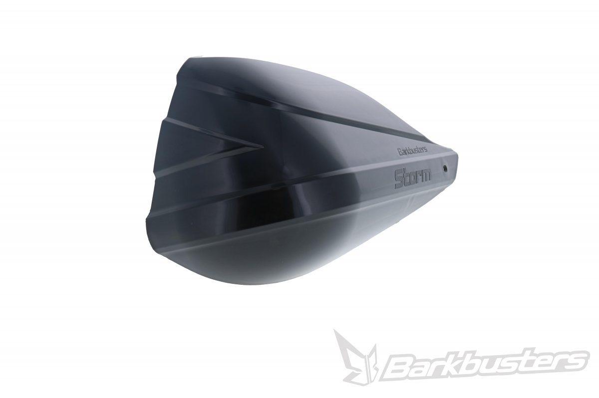 Barkbusters Storm Plastic Guards (Black) - Durian Bikers