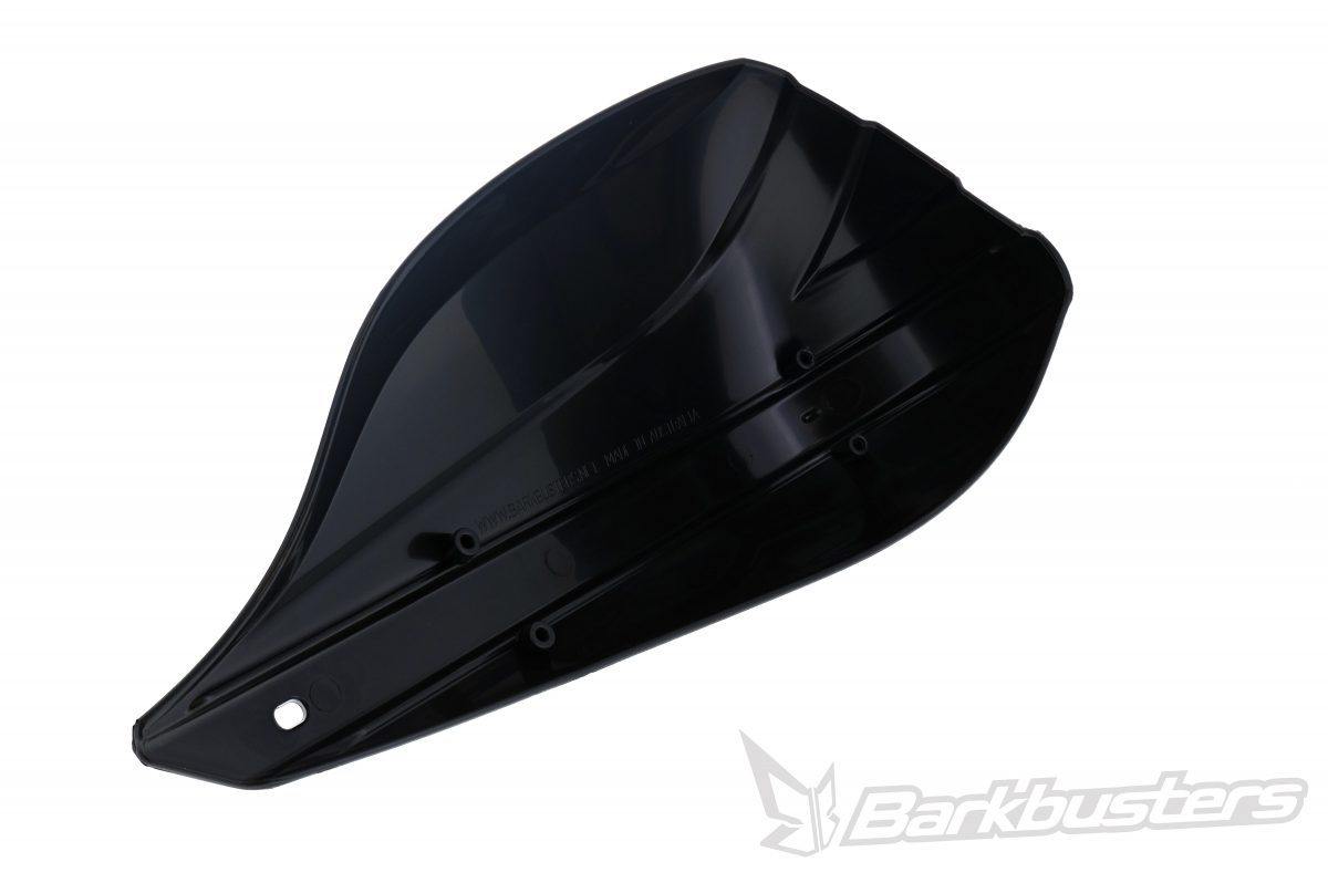 Barkbusters Storm Plastic Guards (Black) - Durian Bikers