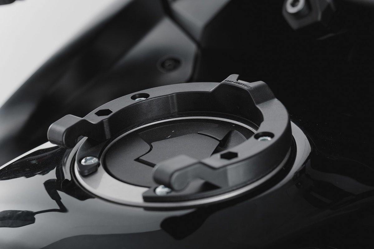 SW Motech ION Tank Ring (Black) with 5 Screws fits for Kawasaki Models - Durian Bikers