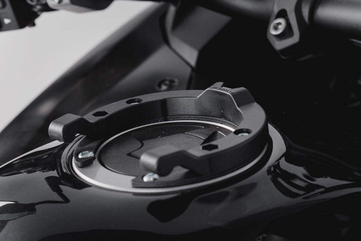 SW Motech ION Tank Ring (Black) with 5 Screws fits for Kawasaki Models - Durian Bikers