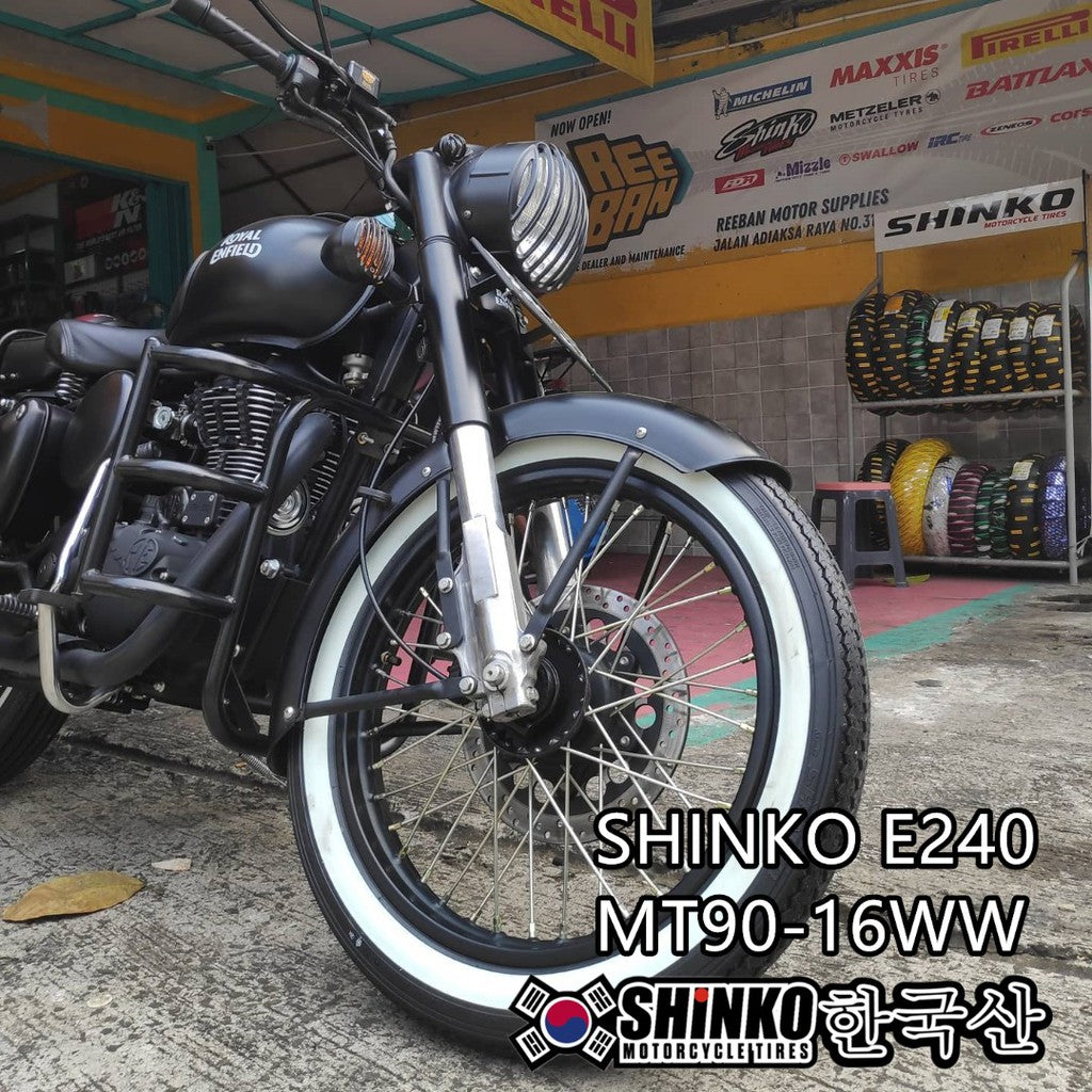 Shinko Tyres Tayar E240  Zig Zag Choppee Harley Davidson (MT90-16WW)