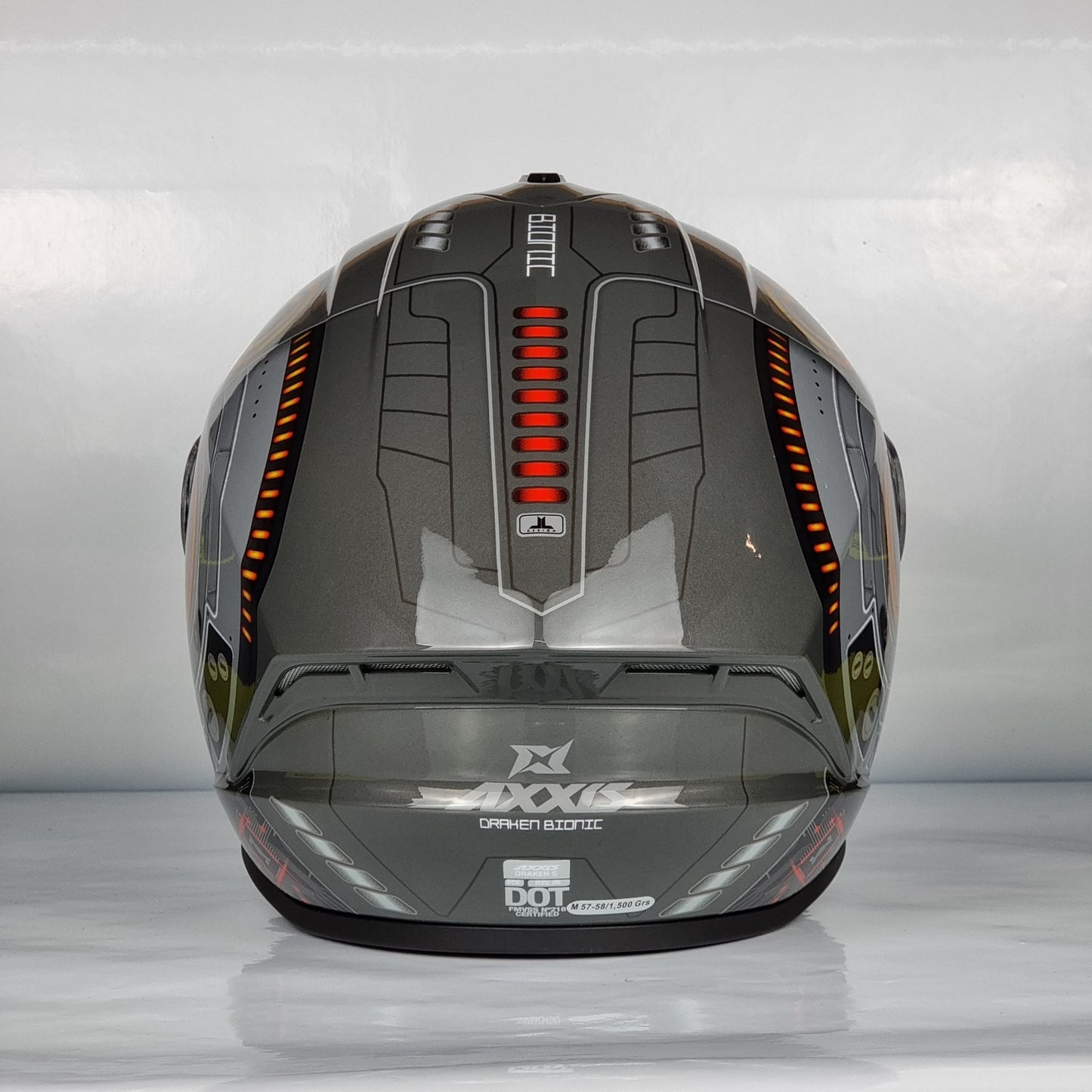 Axxis Helmet Draken S Bionic (A2 Negro Brillo)