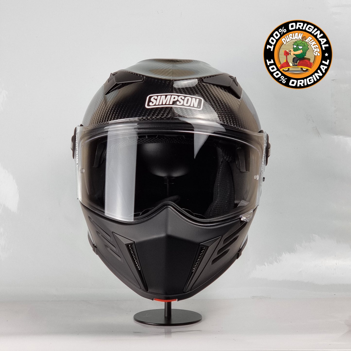 Simpson Helmet Darksome Bandit (Carbon Fiber)