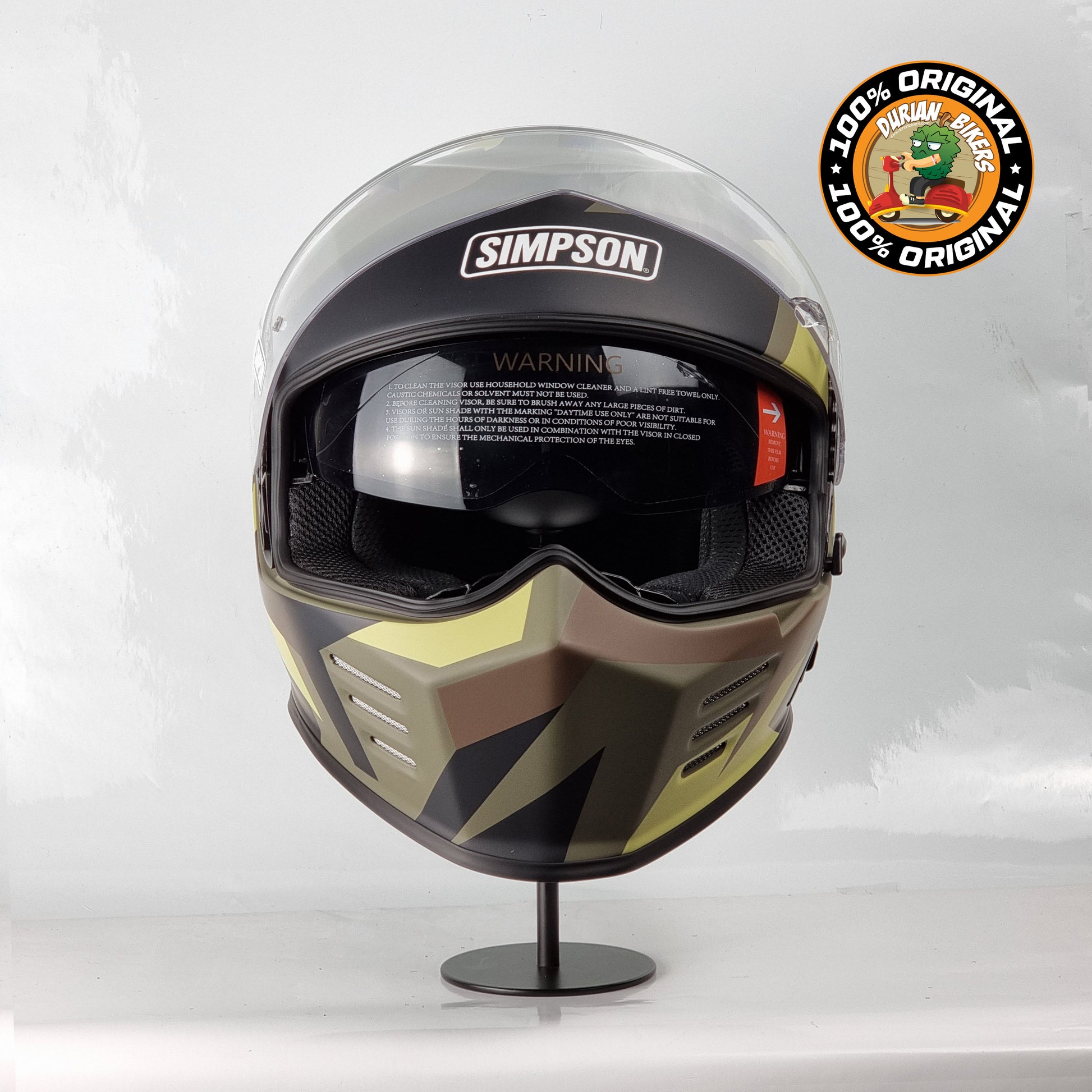 desert storm motorcycle helmet Steelbird SHARP Dashing Odourless Mouth Guard 11 Vega Edge DX Helmet -