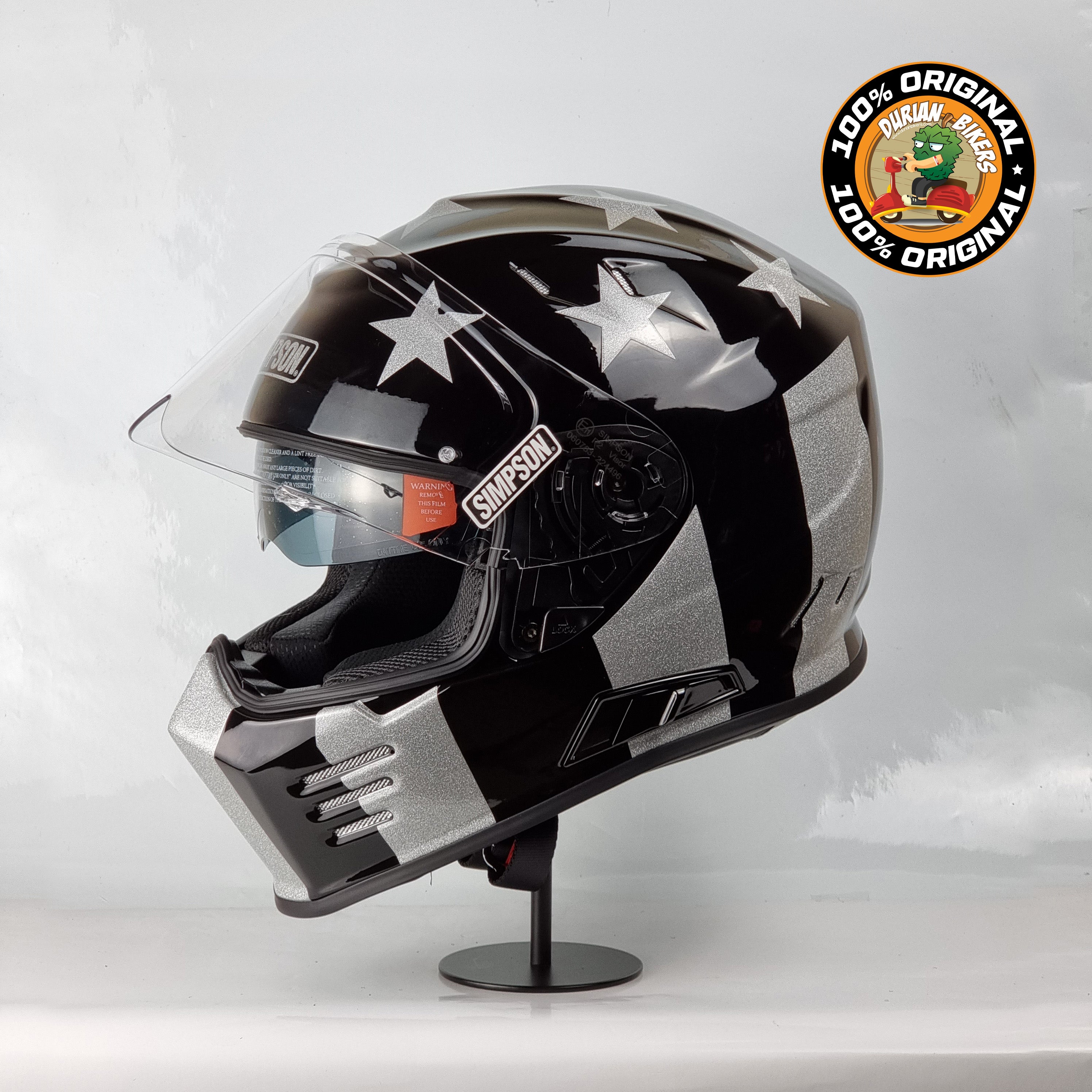 Simpson Helmet Venom Bandit (Sting Rae) – Durian Bikers