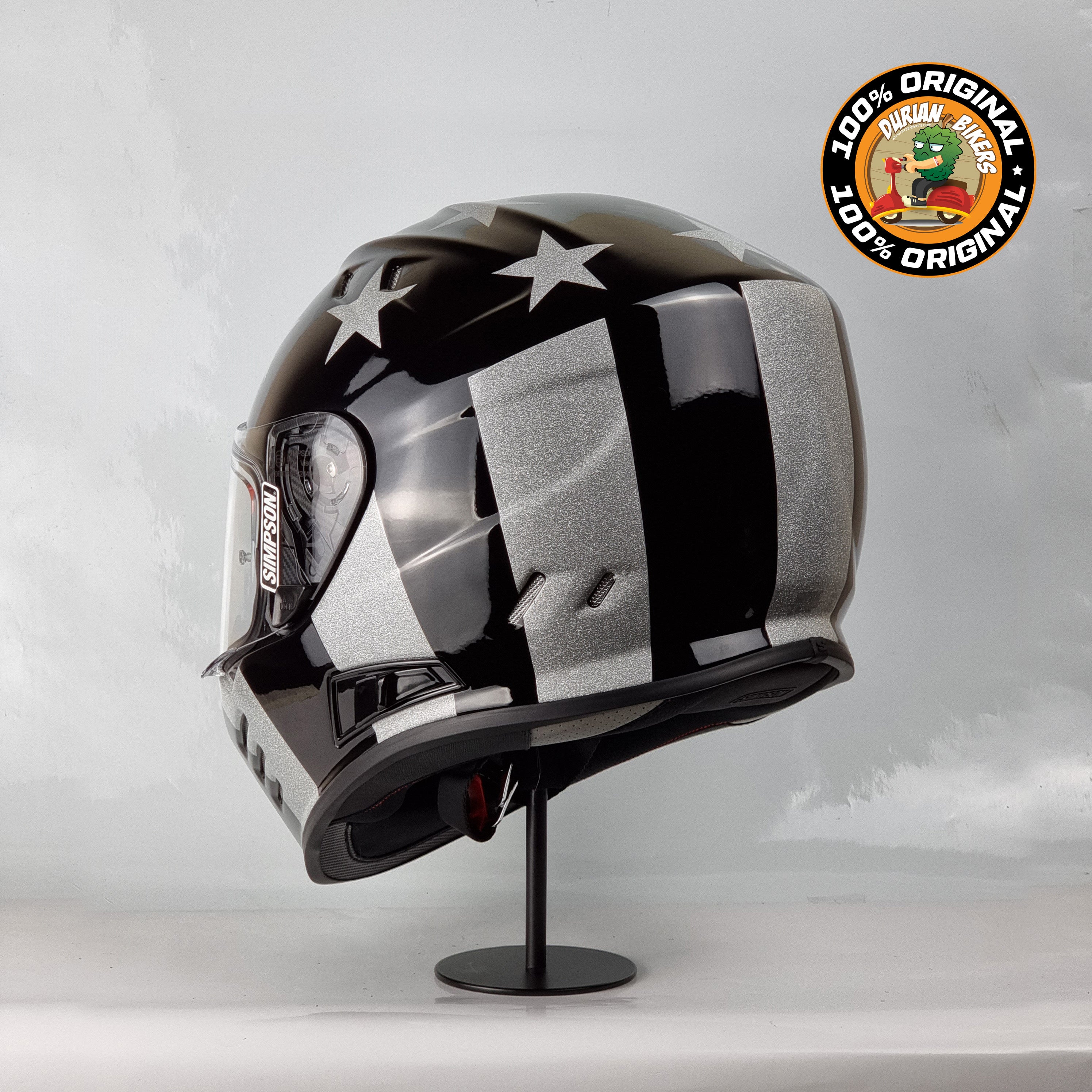 Simpson Helmet Venom Bandit (Sting Rae) – Durian Bikers