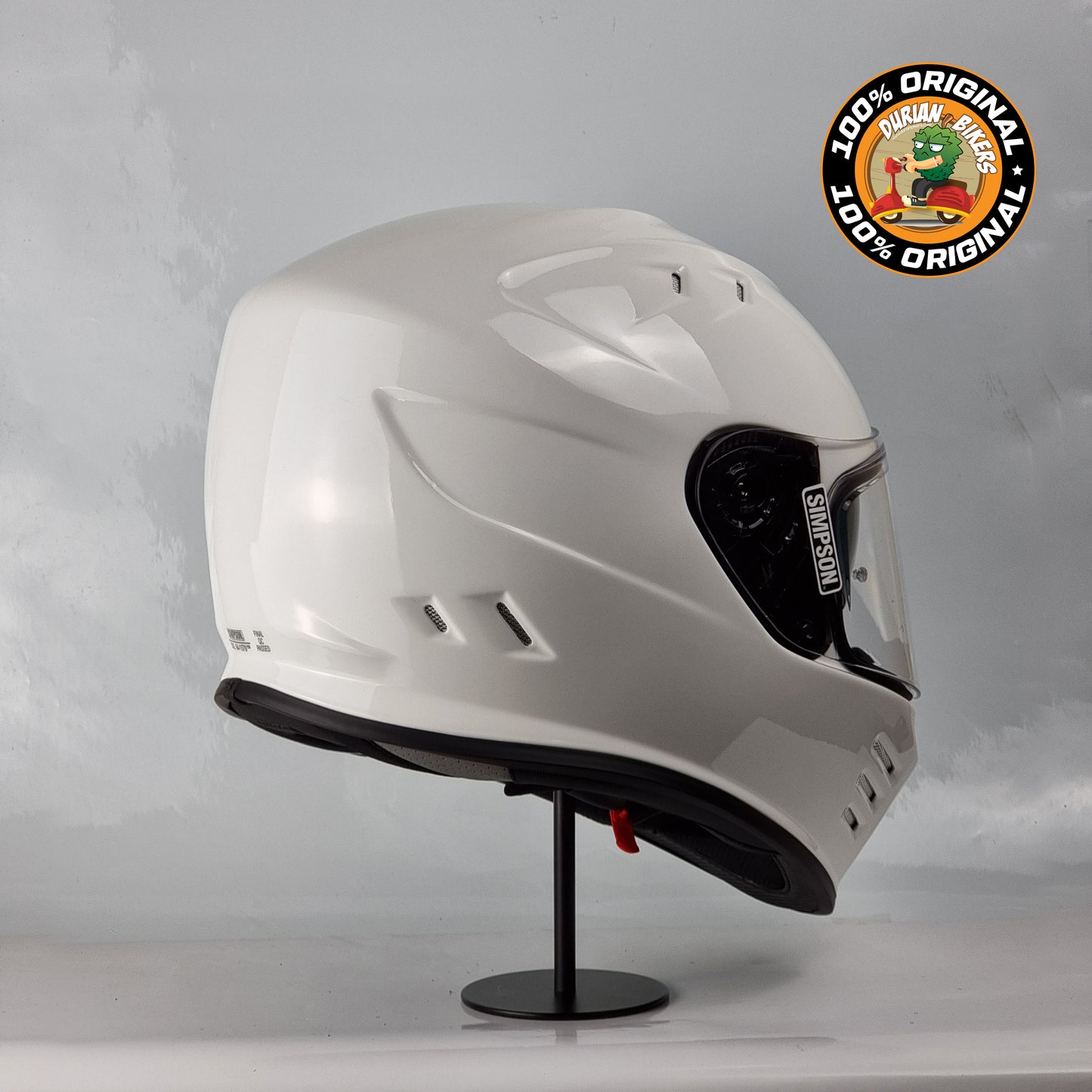 Simpson Helmet Venom Bandit (Gloss White)