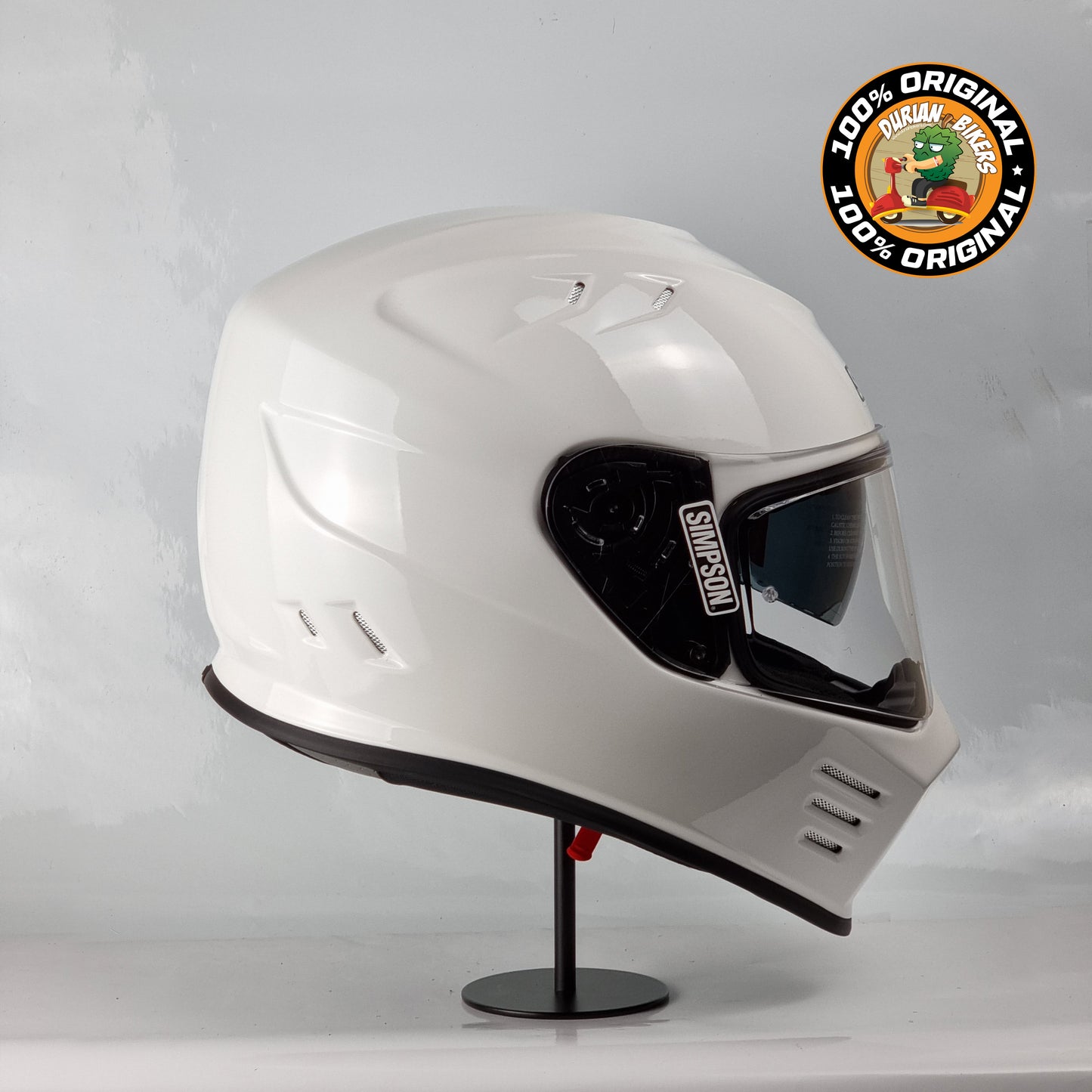 Simpson Helmet Venom Bandit (Gloss White)