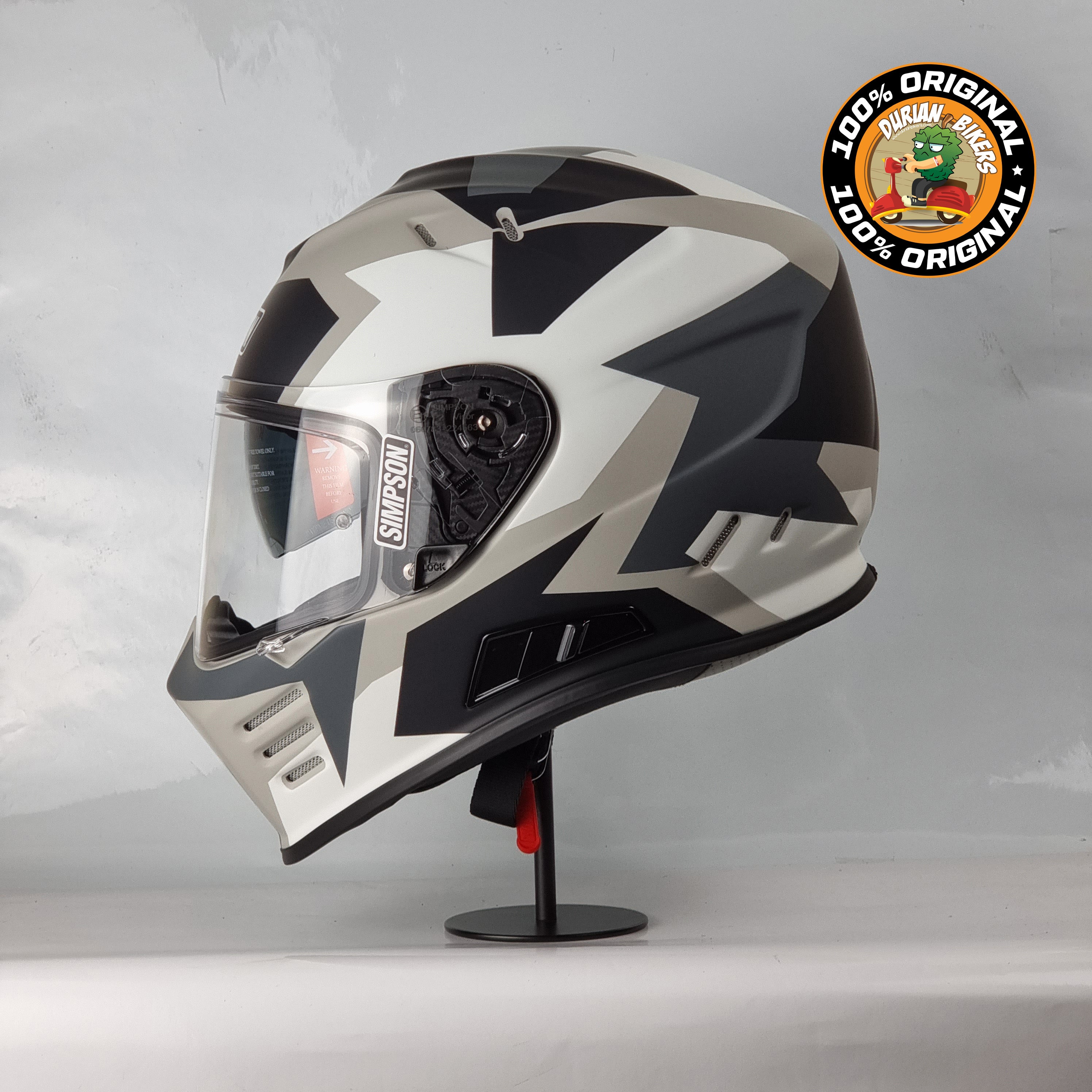 Simpson Helmet Venom Bandit (Have Blue) – Durian Bikers