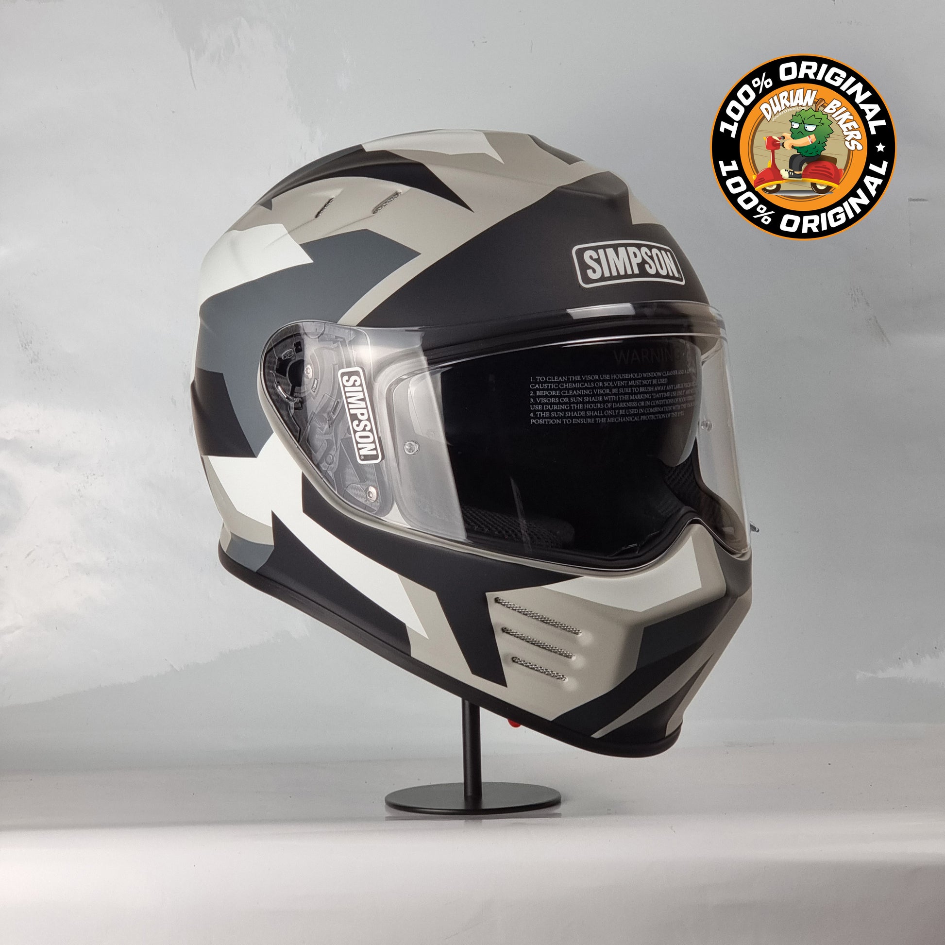 Simpson Helmet Venom Bandit (Have Blue) – Durian Bikers