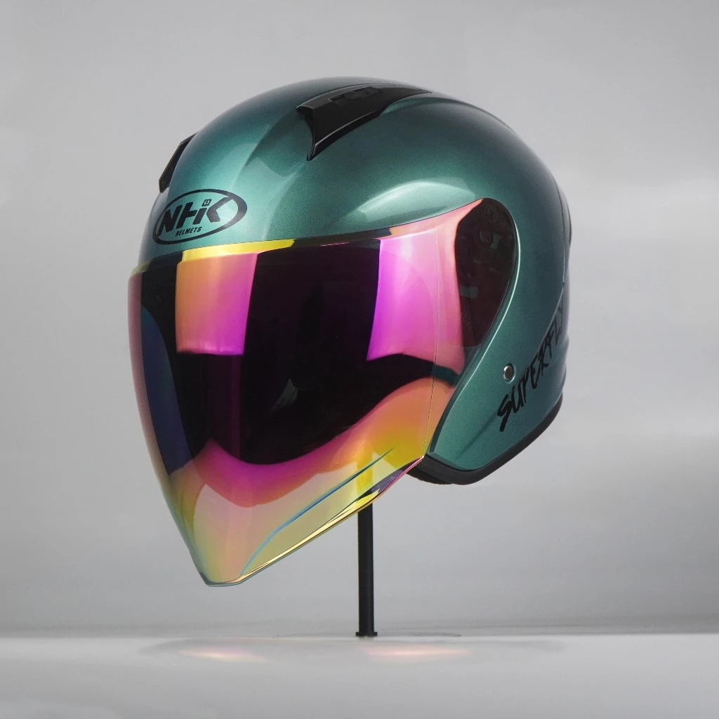 NHK Helmet R1S Solid (Crystal Green)
