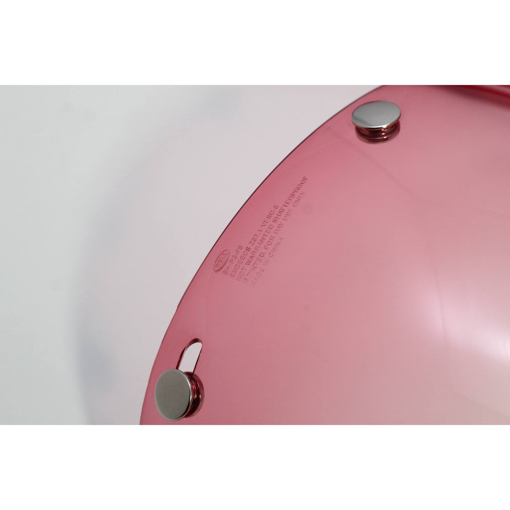 Bell Visor Sparepart for Custom 500 PS-3 Snap (Snap Shield Pink Gradient)