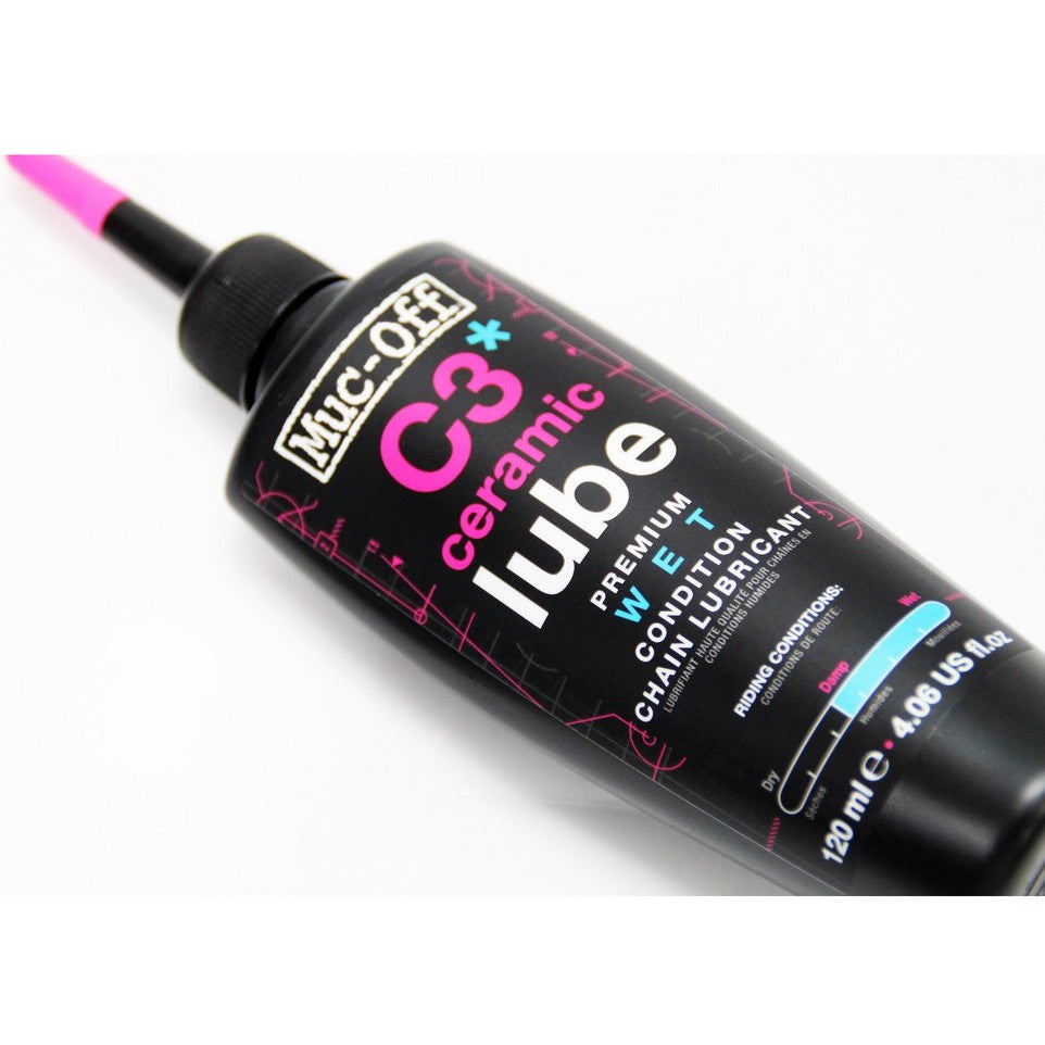 Muc Off C3 Wet Ceramic Lube (120ml) (870)