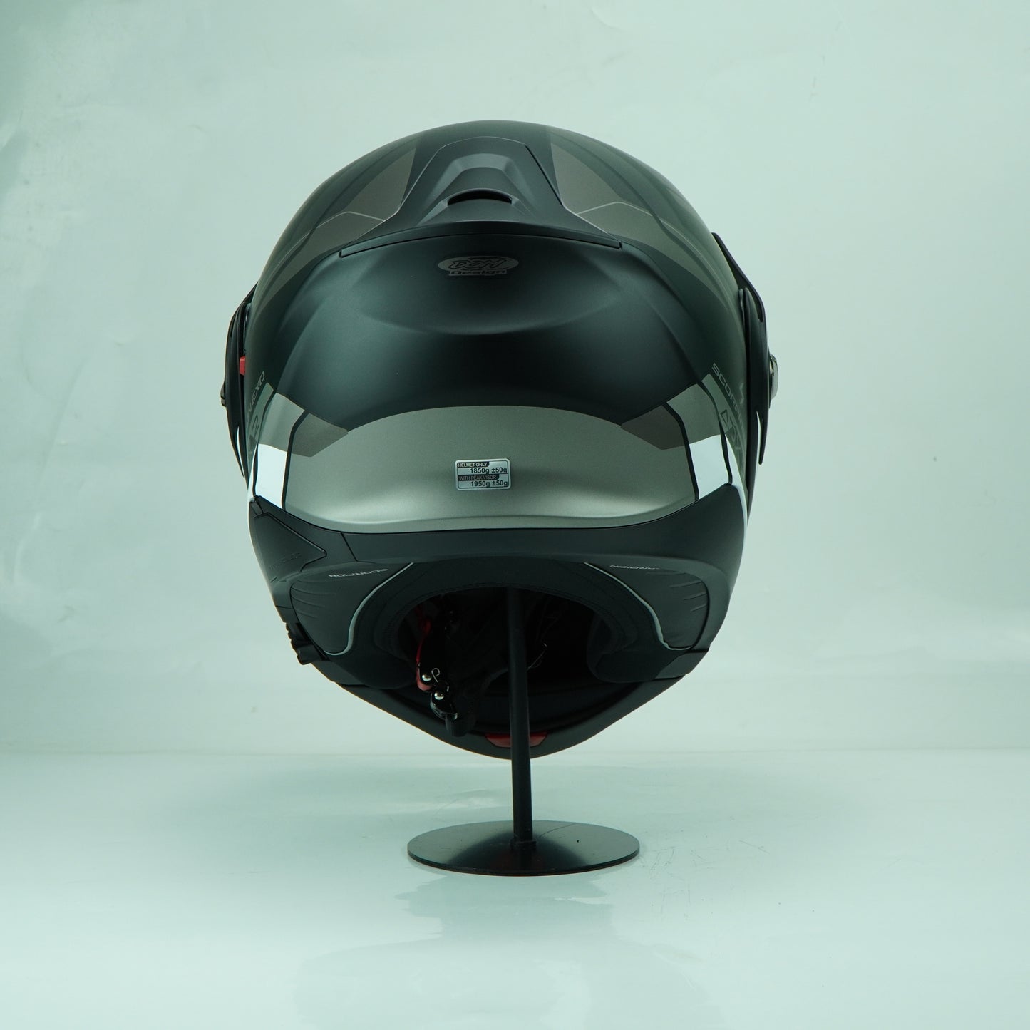 Scorpion Helmet ADX-2 (Lewis Matt Black Silver)