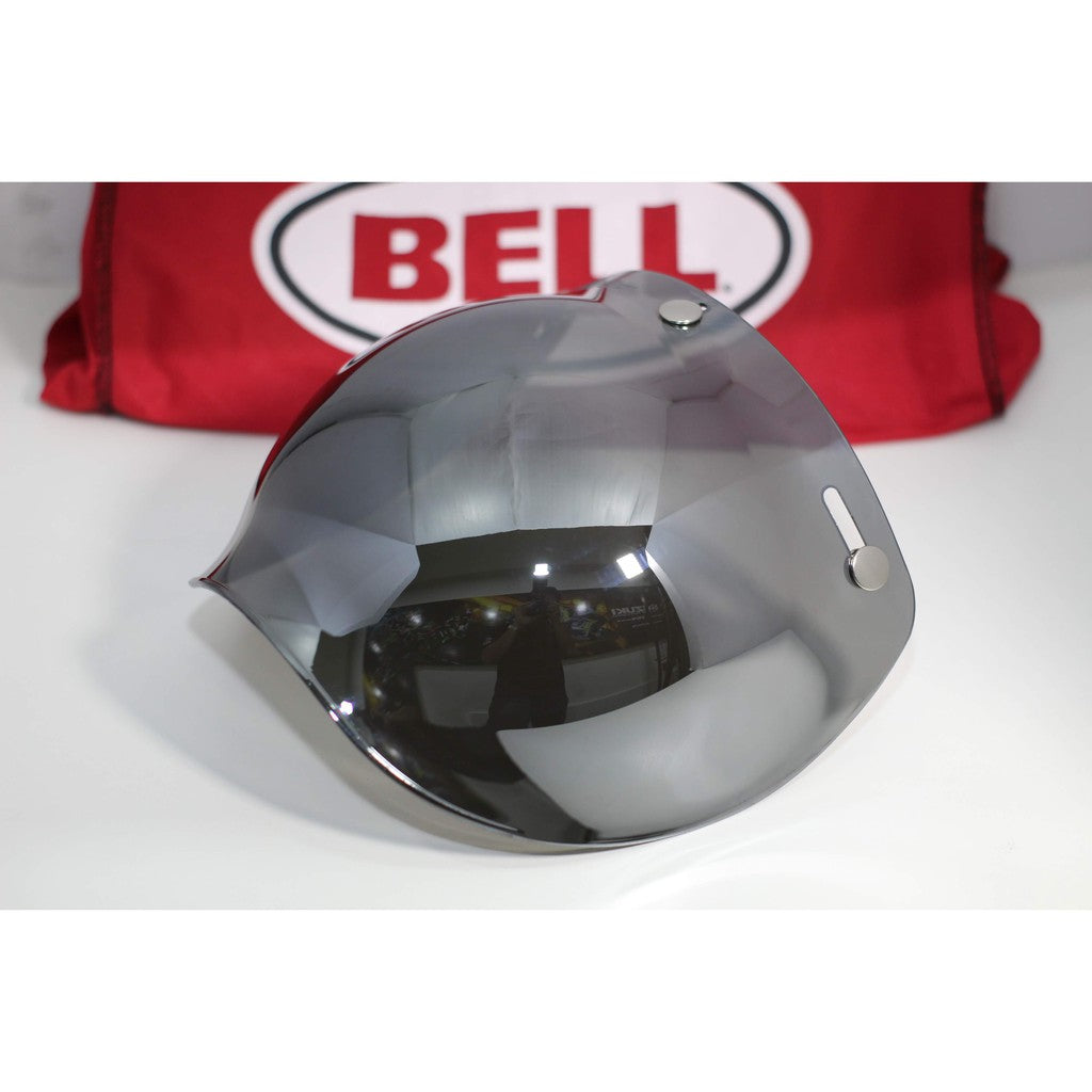 Bell Visor Sparepart for Custom 500 PS-3 Snap (Bubble Shield Silver Iridium)