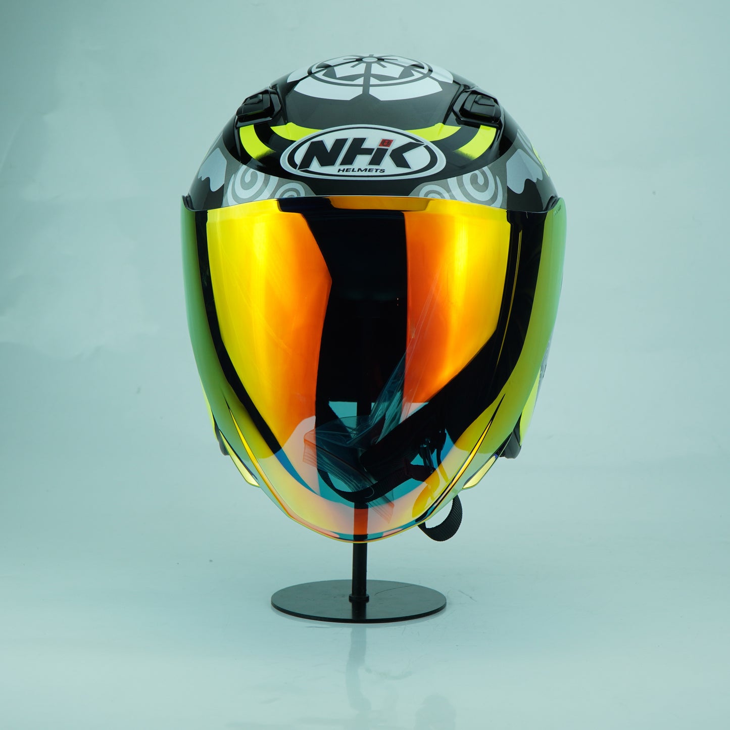 NHK Helmet S1GP S Bushido (Black/Yellow Glossy)
