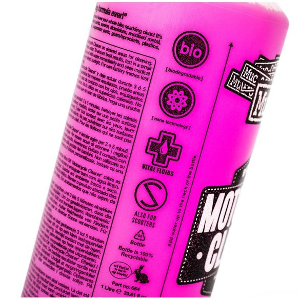 Muc Off Motorcycle Cleaner Capped with Trigger (1L) (664-CTJ)