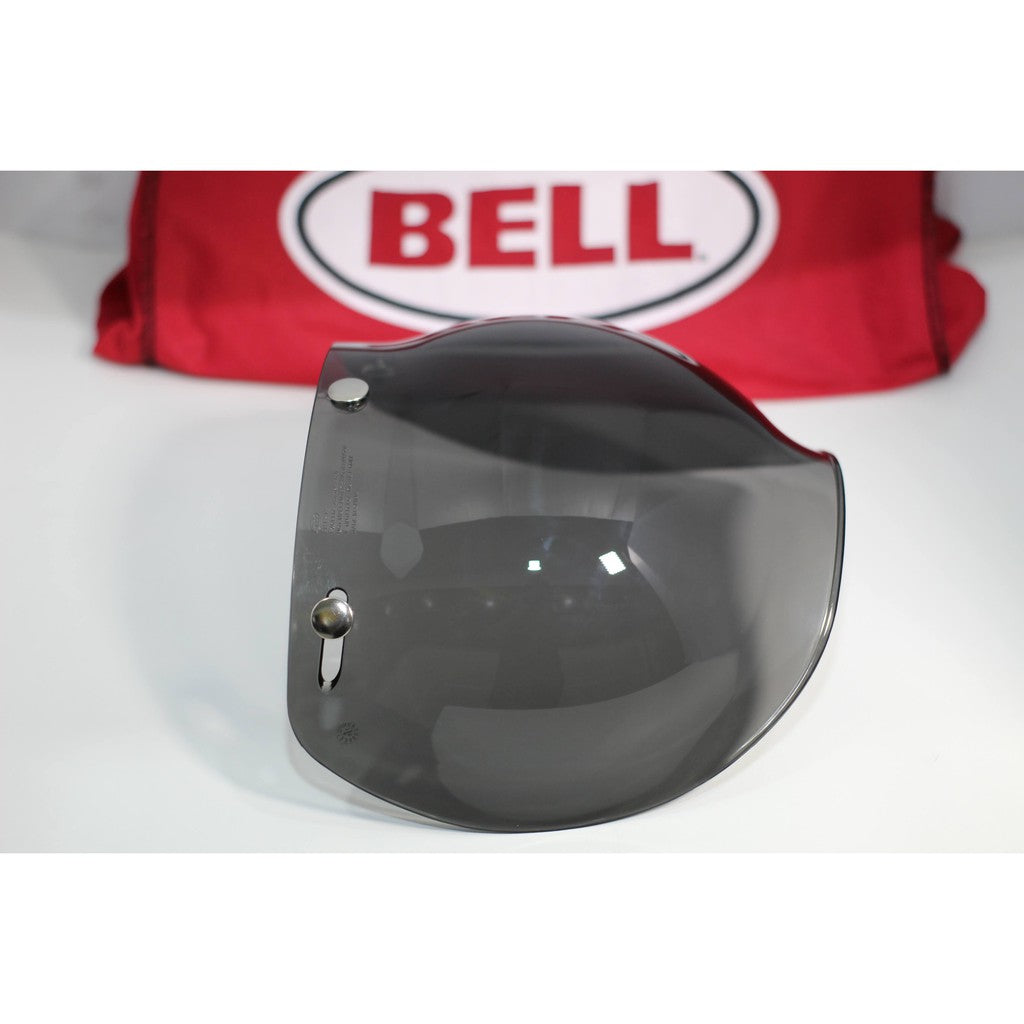 Bell Visor Sparepart for Custom 500 PS-3 Snap (Bubble Shield Dark Smoke)