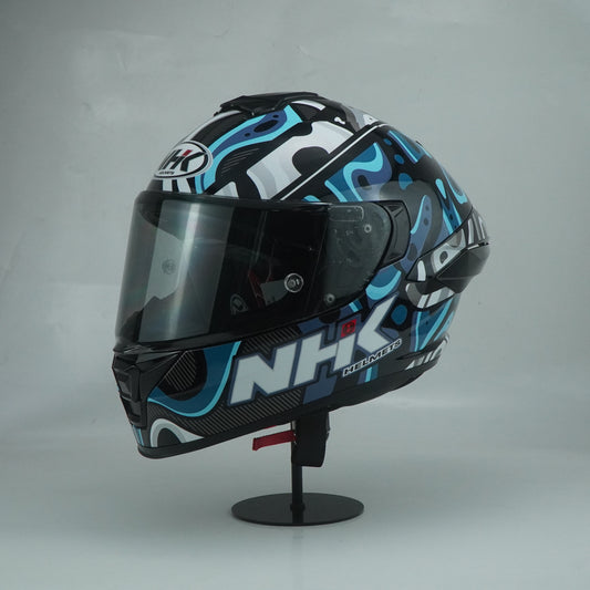 NHK Helmet K5R SV Nebula (Black/Tosca Glossy)