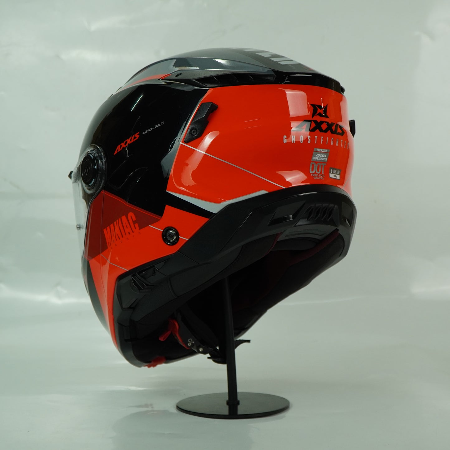 Axxis Helmet Ghost Fighter (Maniac B5 Gloss)