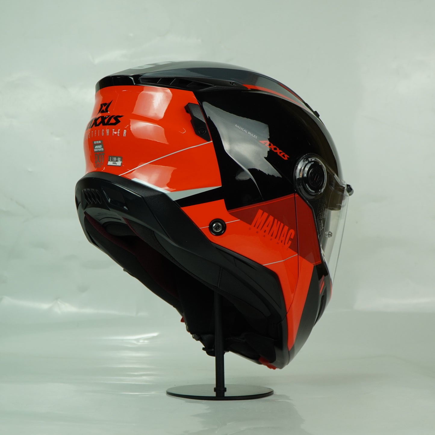 Axxis Helmet Ghost Fighter (Maniac B5 Gloss)