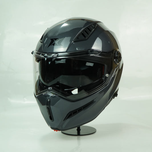 Axxis Helmet Ghost Fighter (Solid A12 Gloss Gray)