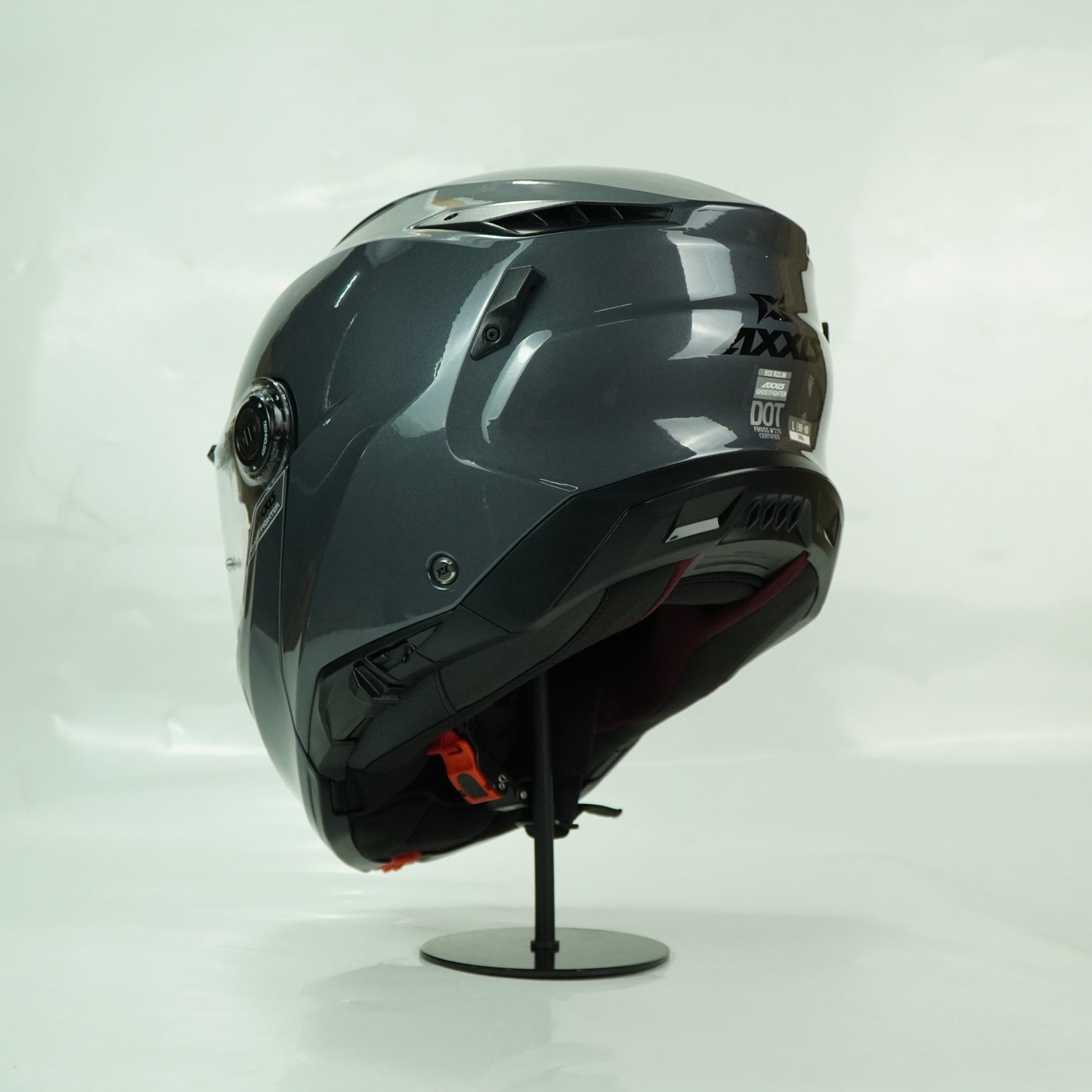 Axxis Helmet Ghost Fighter (Solid A12 Gloss Gray)