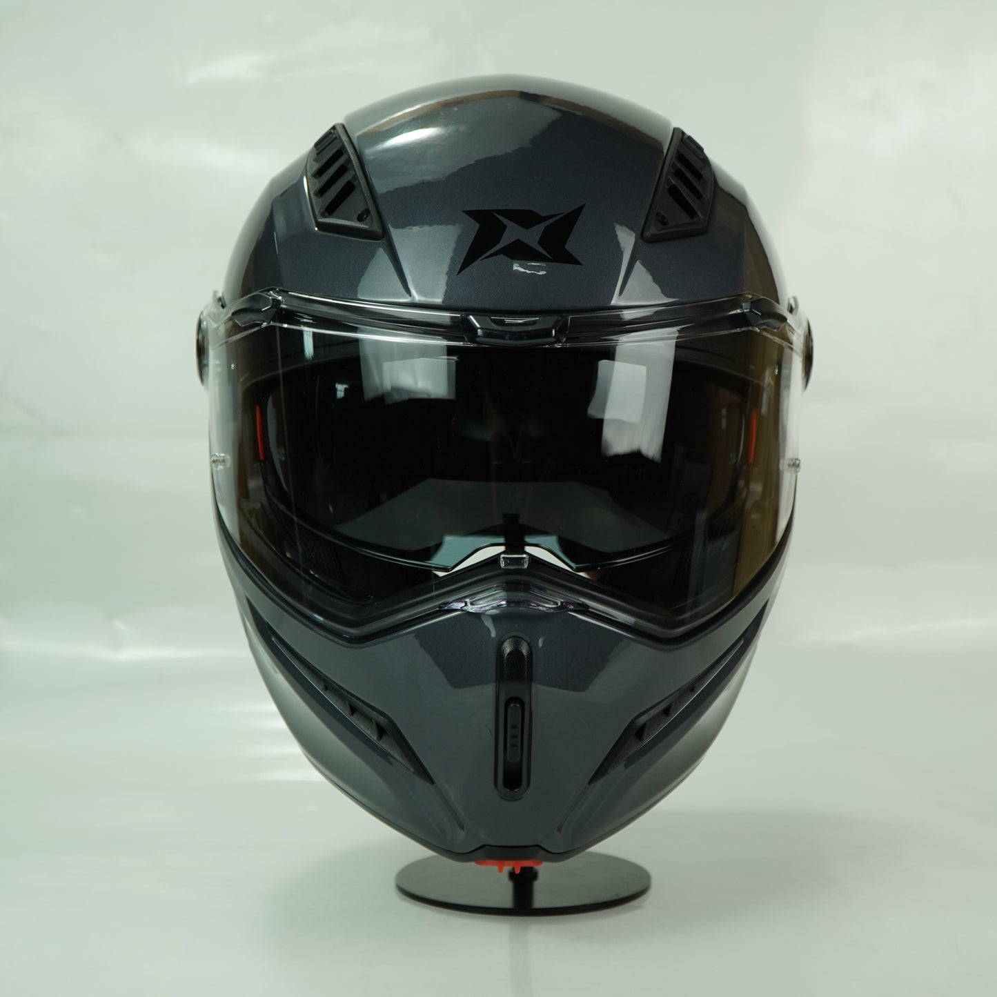 Axxis Helmet Ghost Fighter (Solid A12 Gloss Gray)