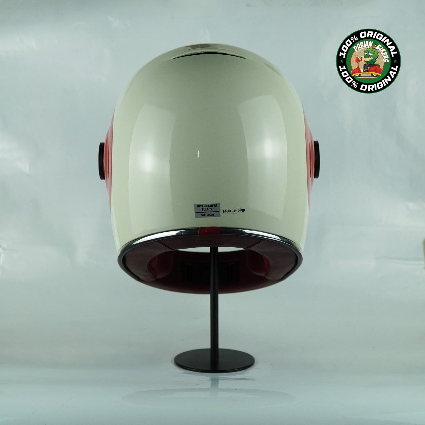 Bell Helmet Bullitt SE (TT Gloss Vintage White/Ox Blood)