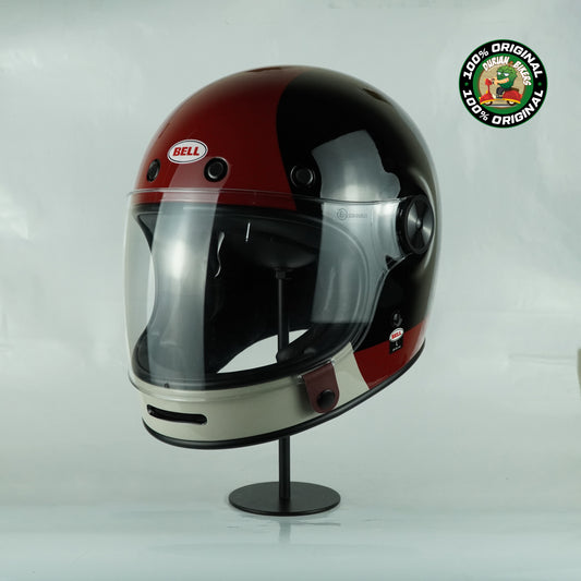 Bell Helmet Bullitt SE (Blazon Gloss Black/Burgundy)